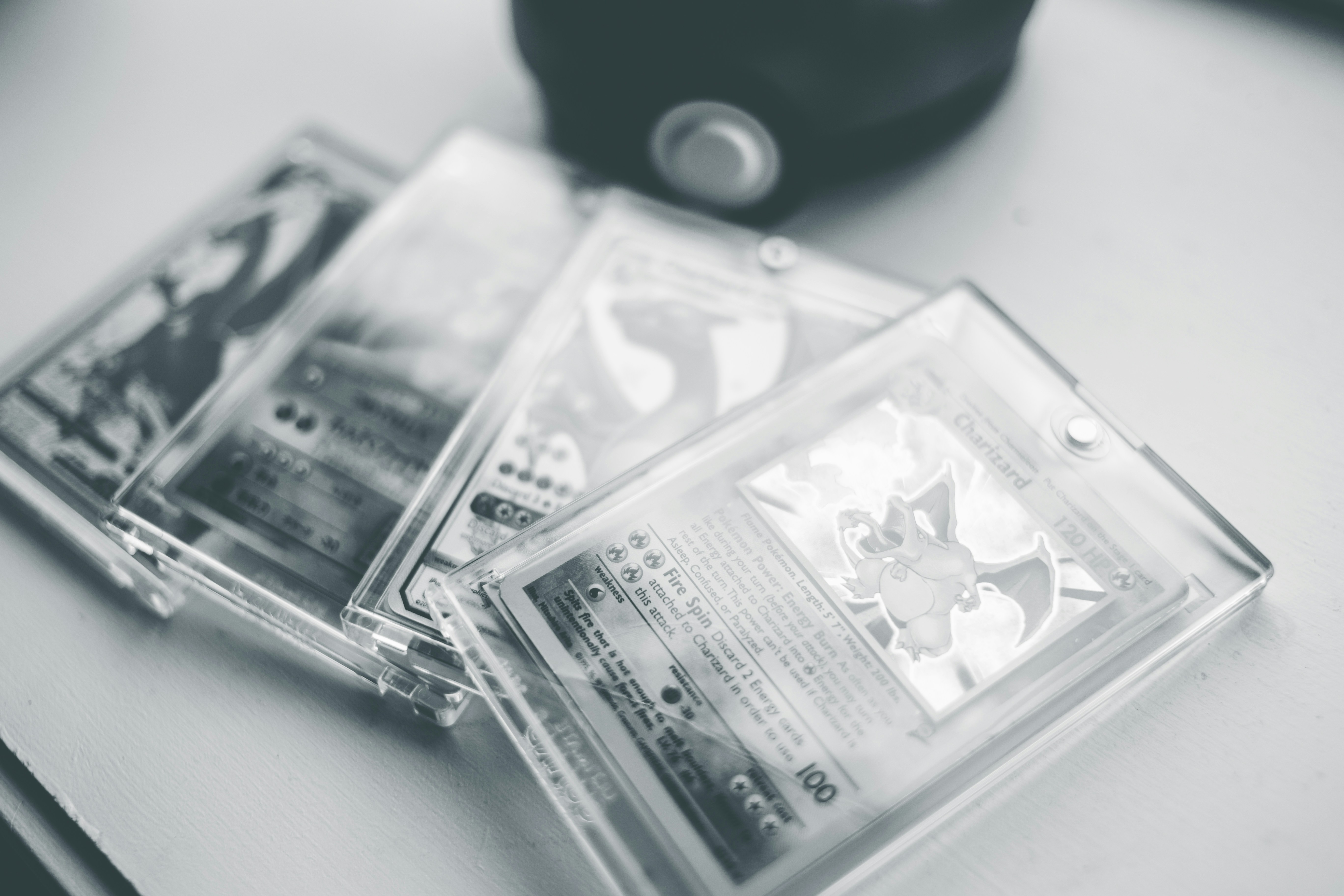 a couple of cds sitting on top of a table