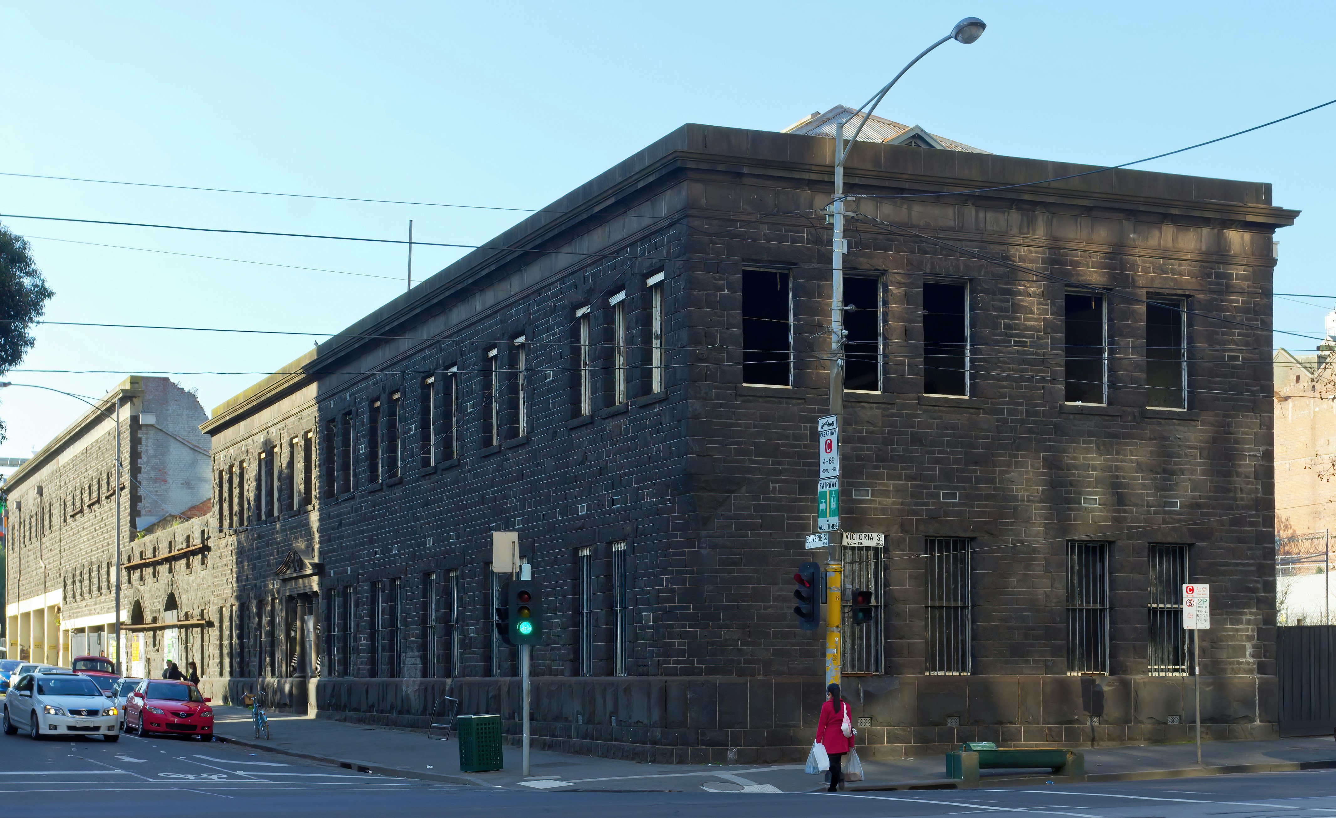 Historic brick apartment buildings on Kenmore Avenue - kenmore avenue