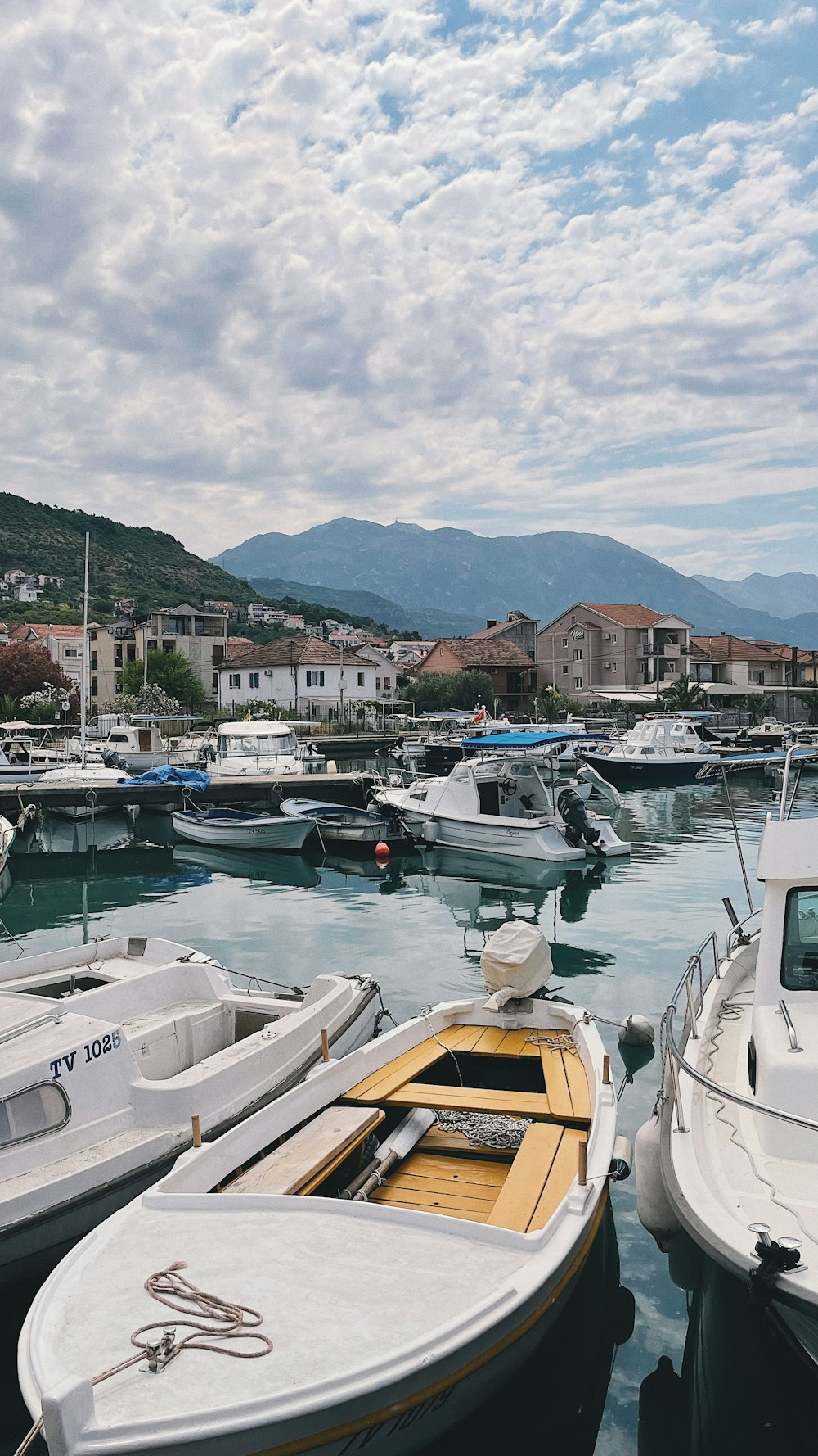 a bunch of boats that are sitting in the water