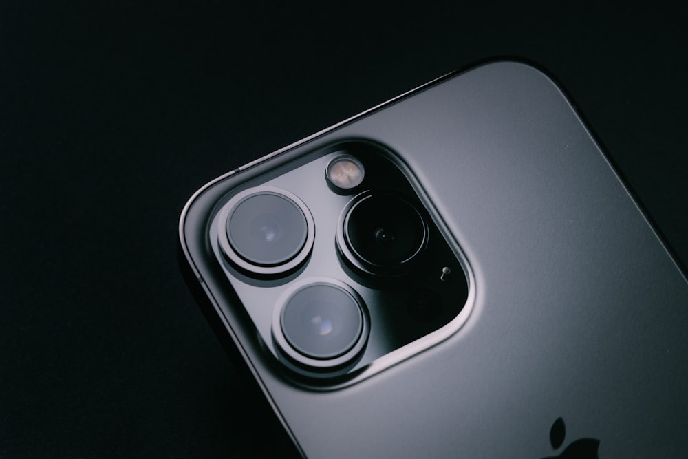 a close up of a cell phone with a camera