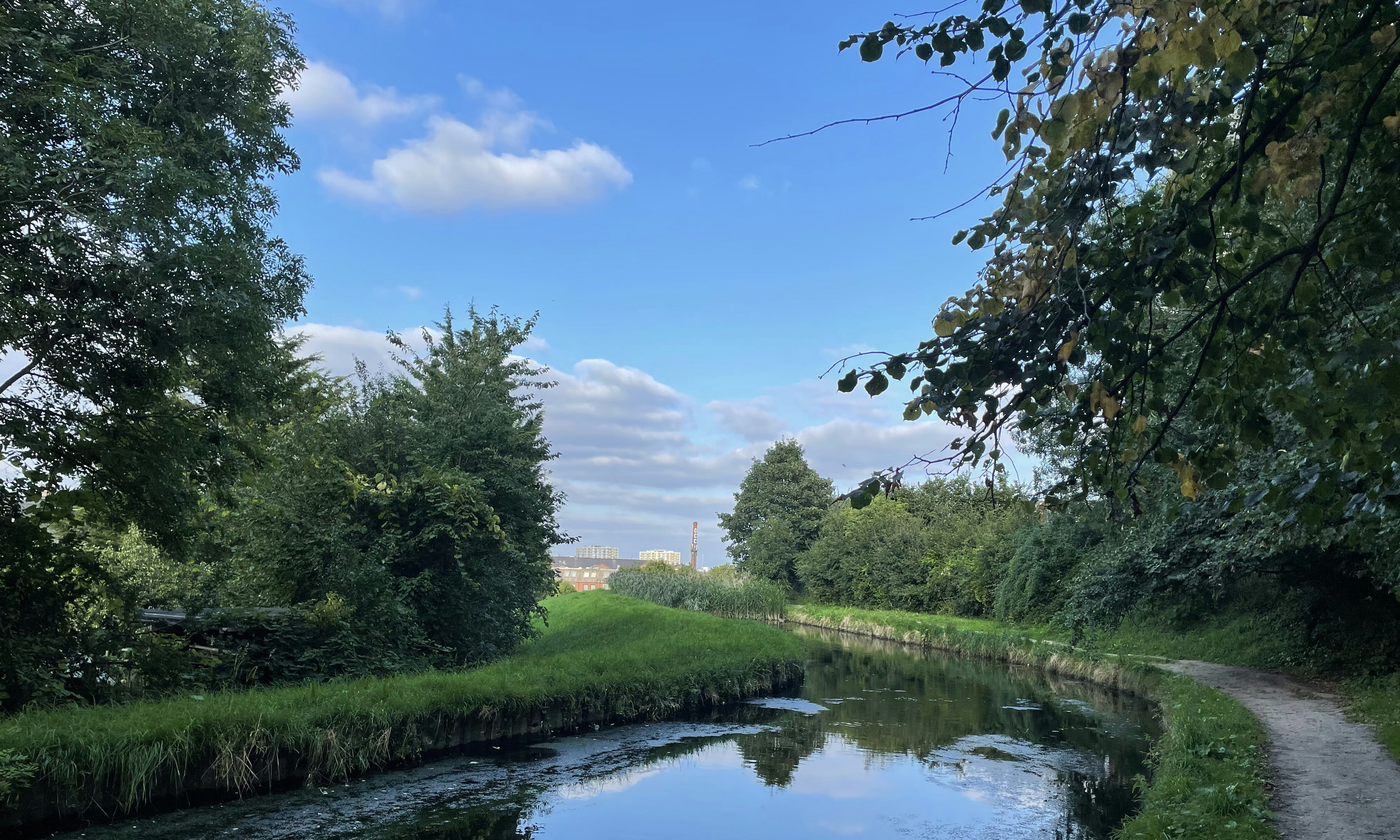 The New River, Finsbury Park, north London