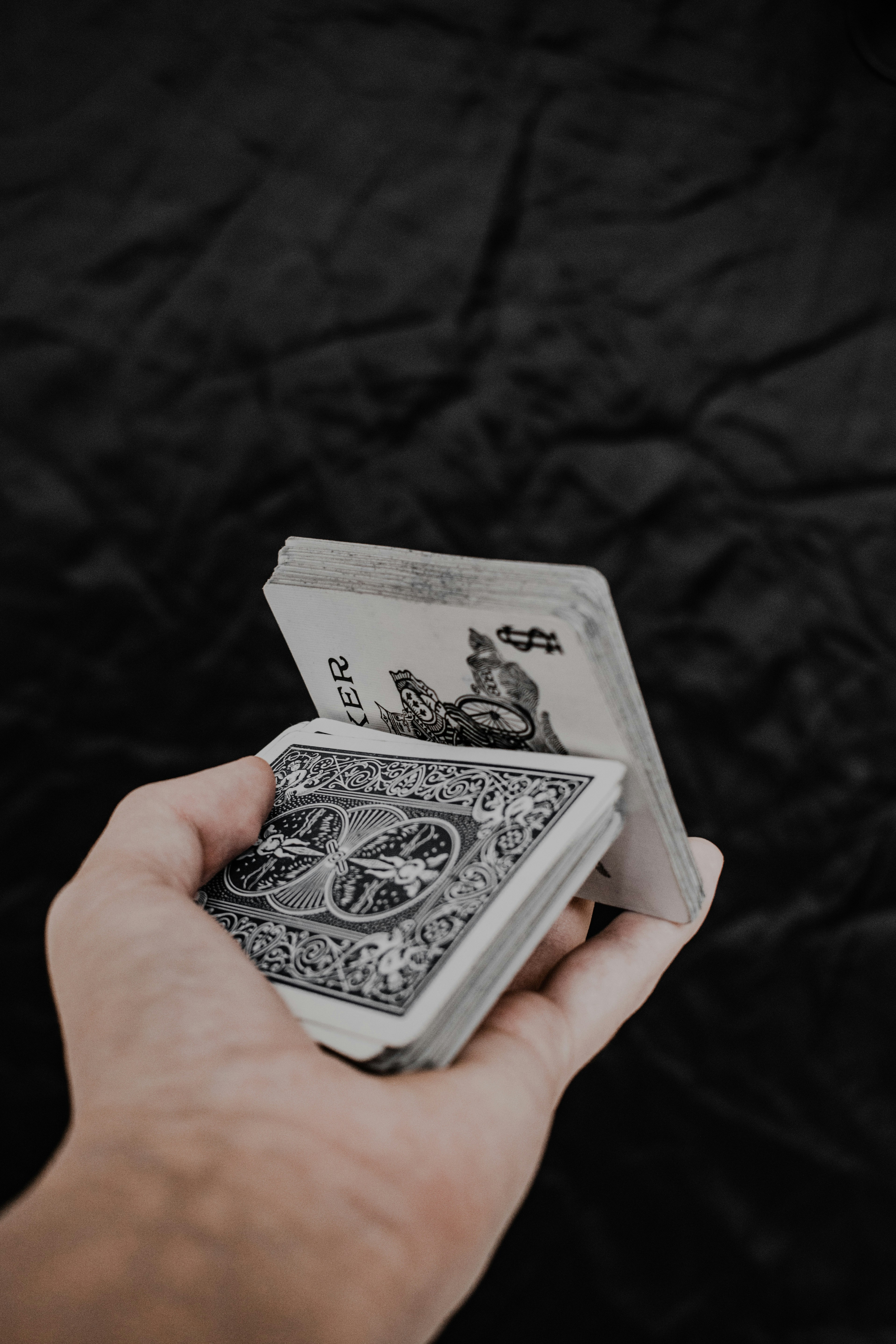 Playing cards bicycle