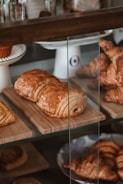 A tempting selection of pastries on display.