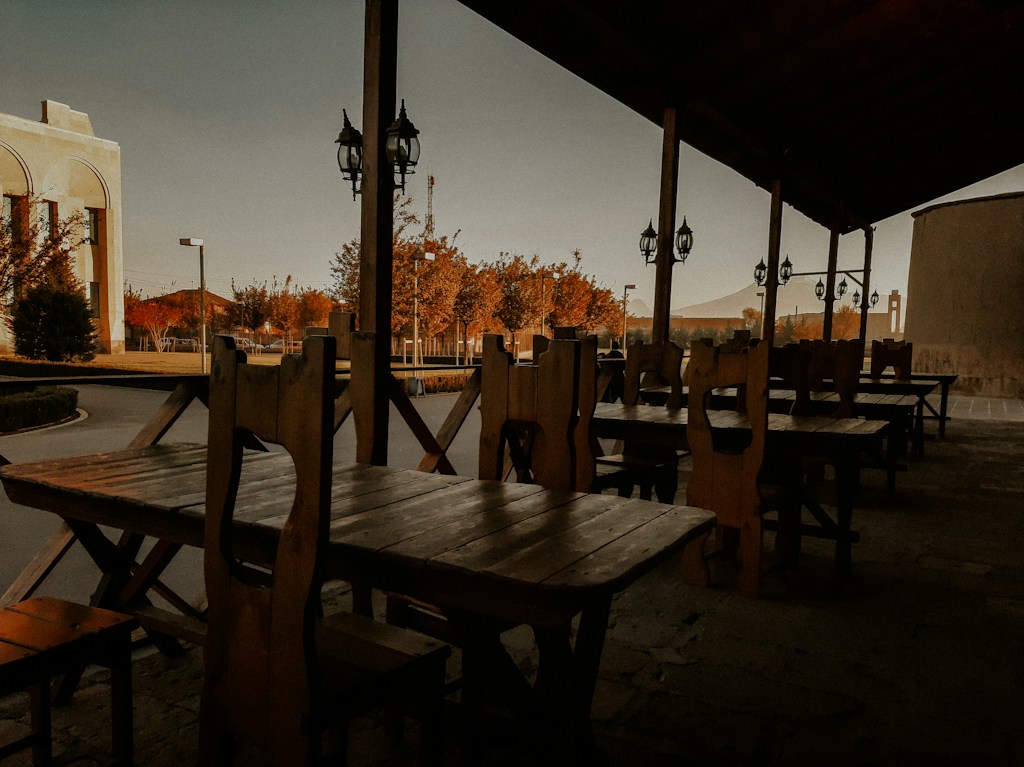 Outdoor Gathering Table