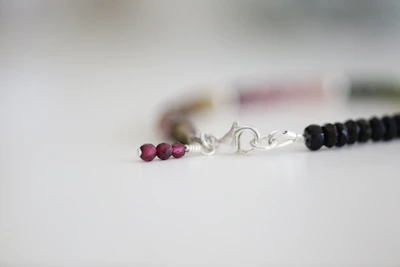 Elegant bracelet crafted with fine beads and subtle metallic accents.