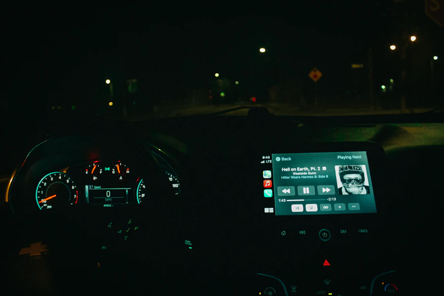 On your car radio