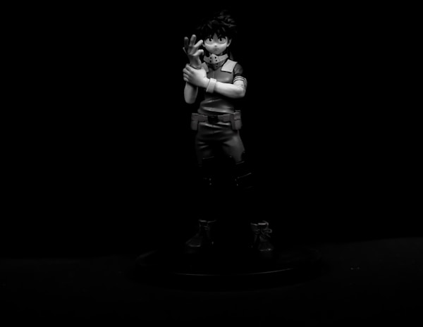 A limited edition movie merchandise figurine capturing a dramatic pose with fine craftsmanship.