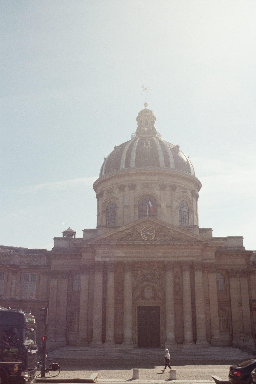 a large building with a dome on top of it