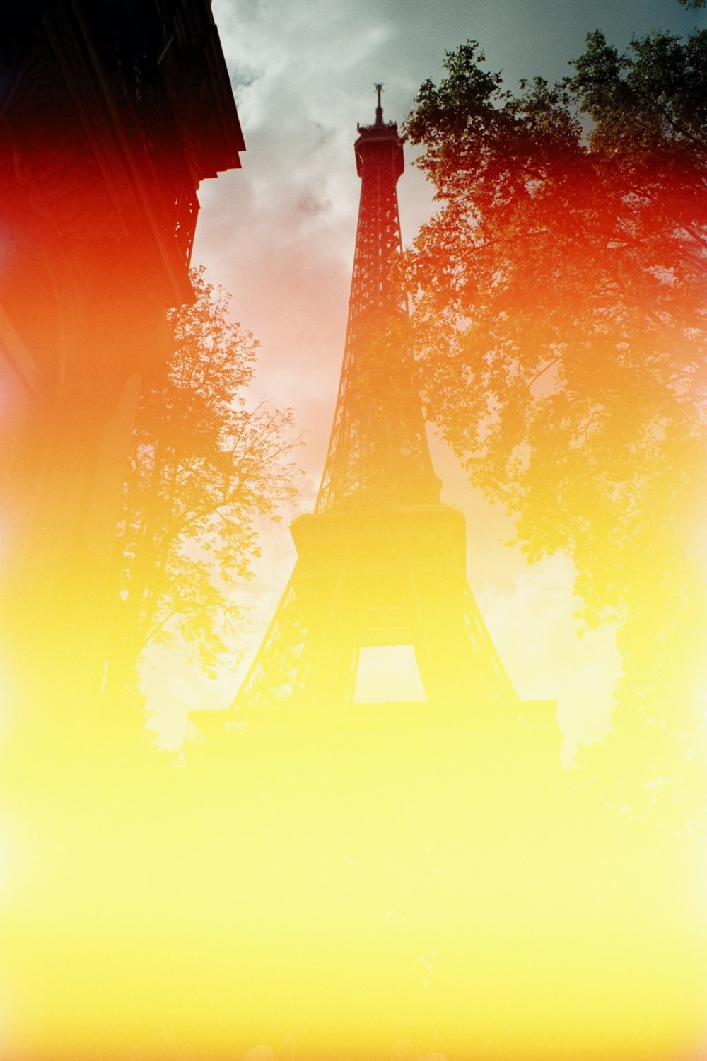 파리의 에펠탑 사진