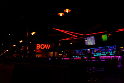 Bowler stats displayed with smooth transitions and gold neon highlights on a dark interface
