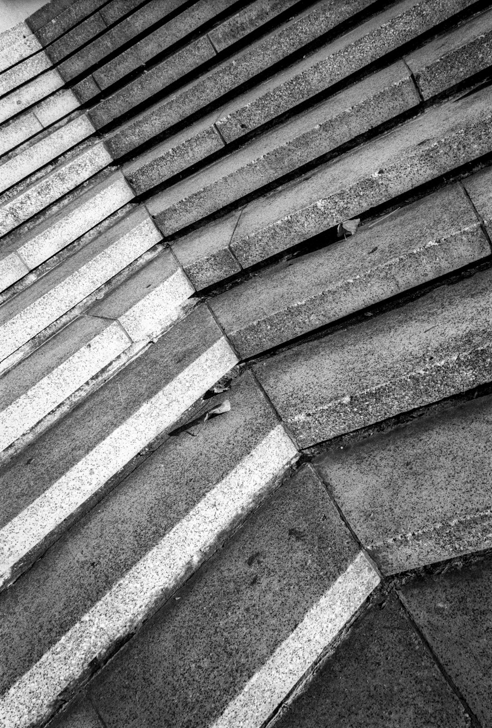 a black and white photo of a roof