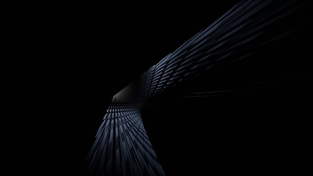 a black background with lines and a black background