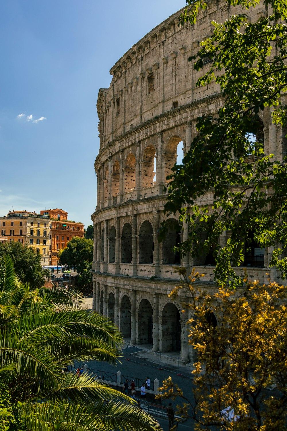 Una vista della colossione a Roma, Italia