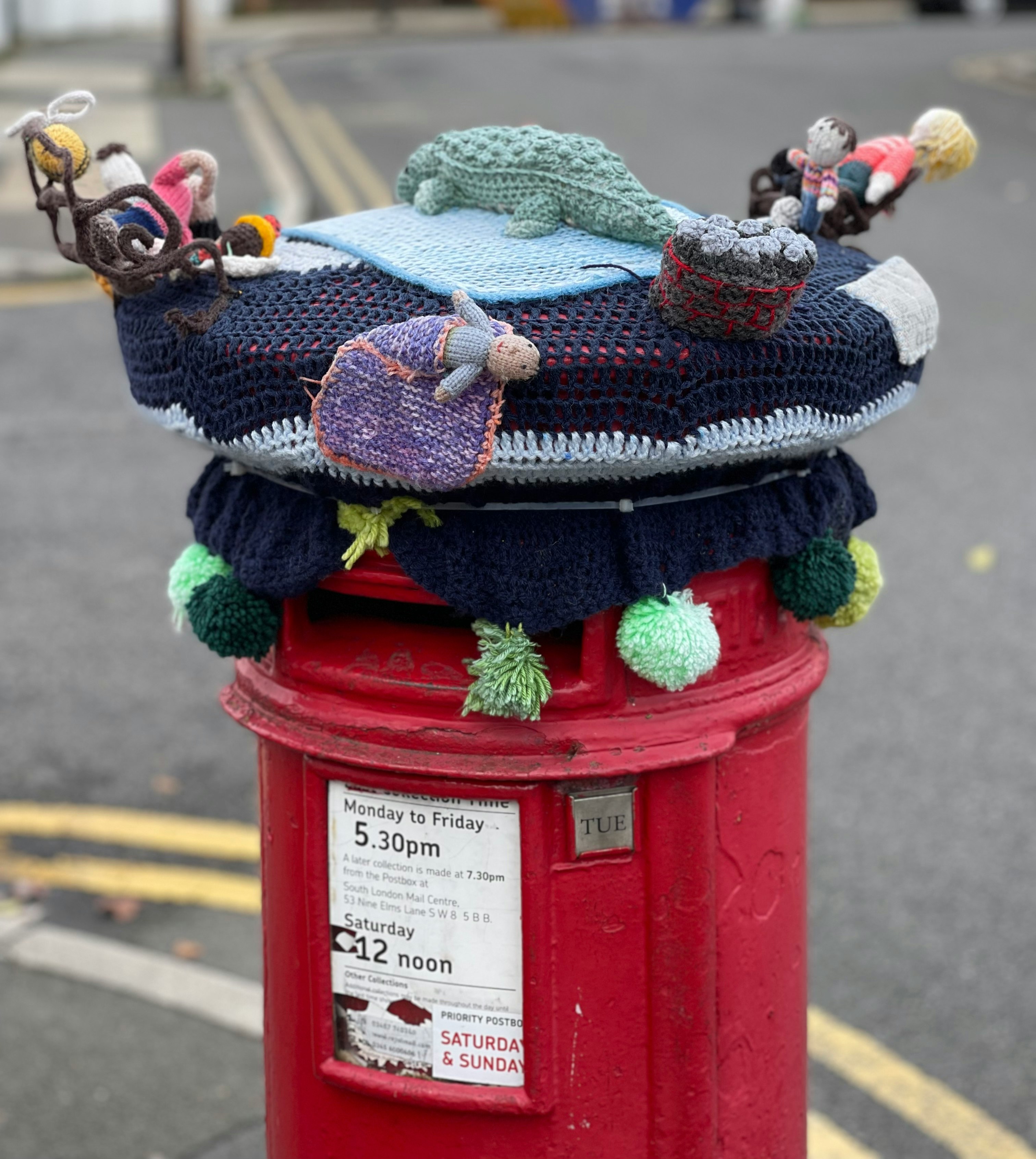 Yarn Bomb, Merton, September 2021