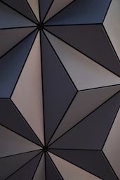 a close up of a black and white wall