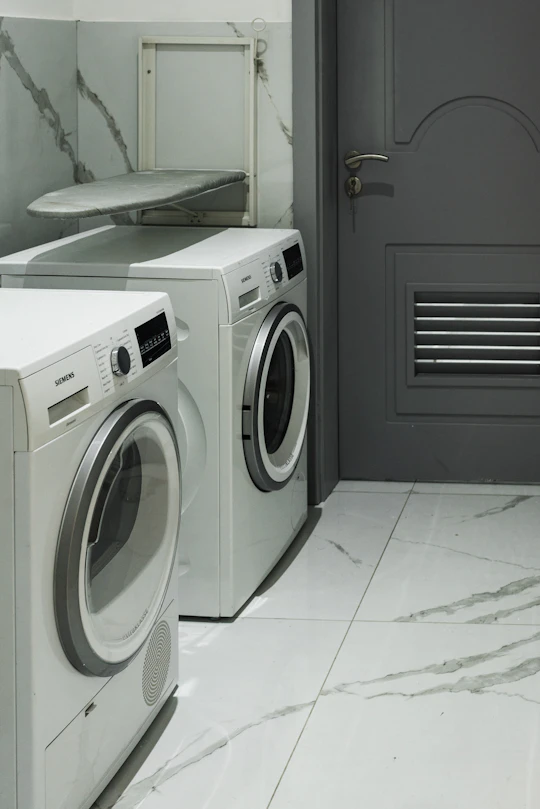 Washer and dryer