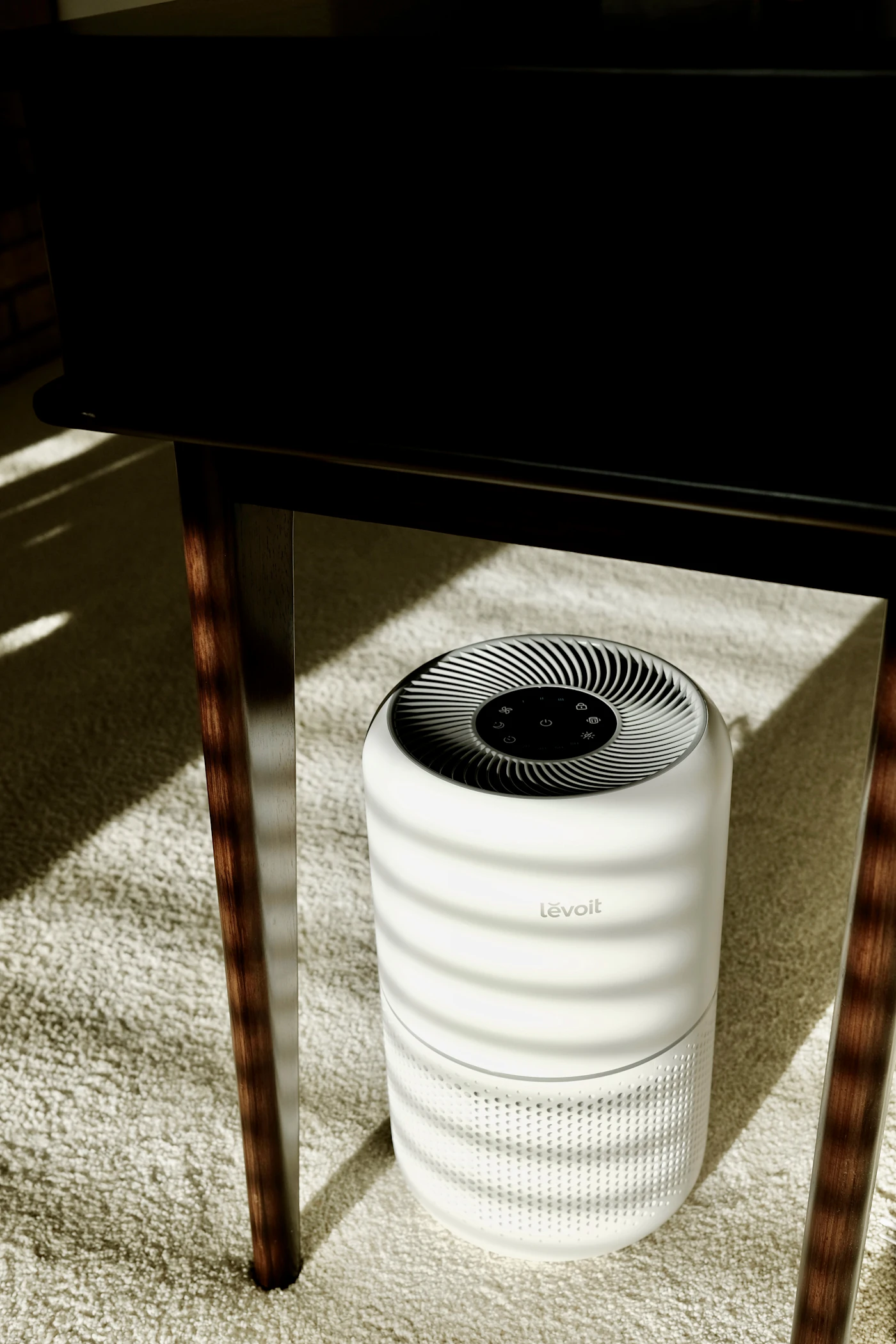 HEPA filter media close-up