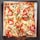 A rectangular pizza with a crispy crust topped with slices of fresh tomatoes, scattered chicken pieces, melted mozzarella cheese, and garnished with green herbs. The pizza is served on a wooden tray with a sheet of parchment paper underneath.