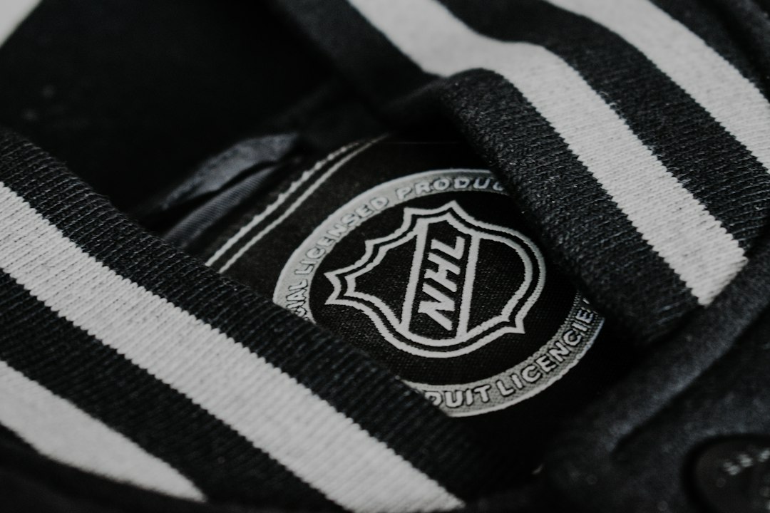 hockey jersey closeup