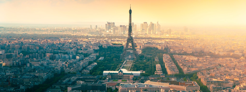 panorama Tour Eiffel Parigi