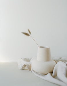 Red Stripe Vase
