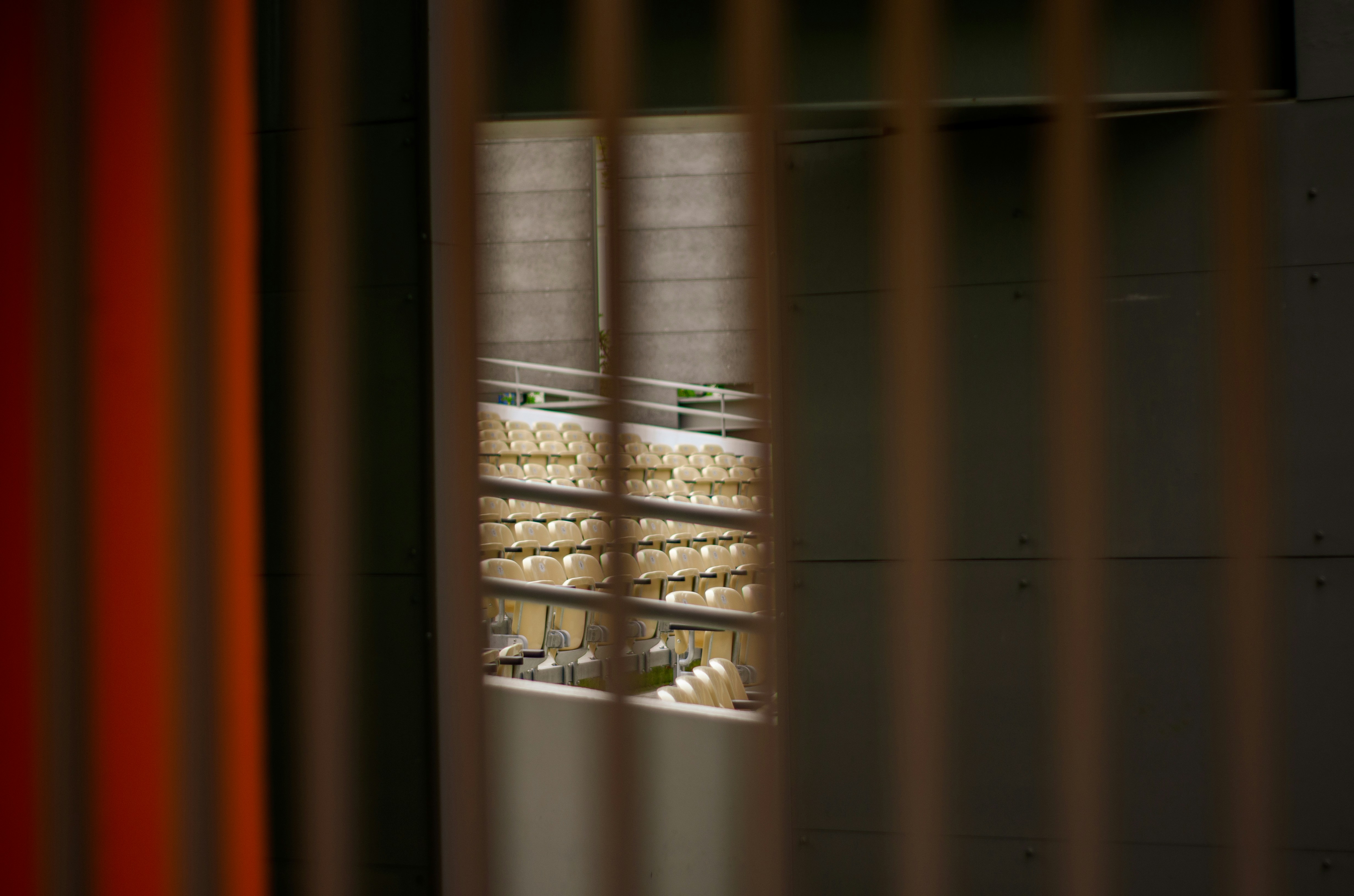 Room with window and shelf