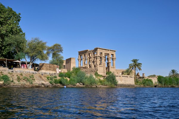 A large building sitting on top of a cliff next to a body of water — Sharm el-Sheikh, Egypt