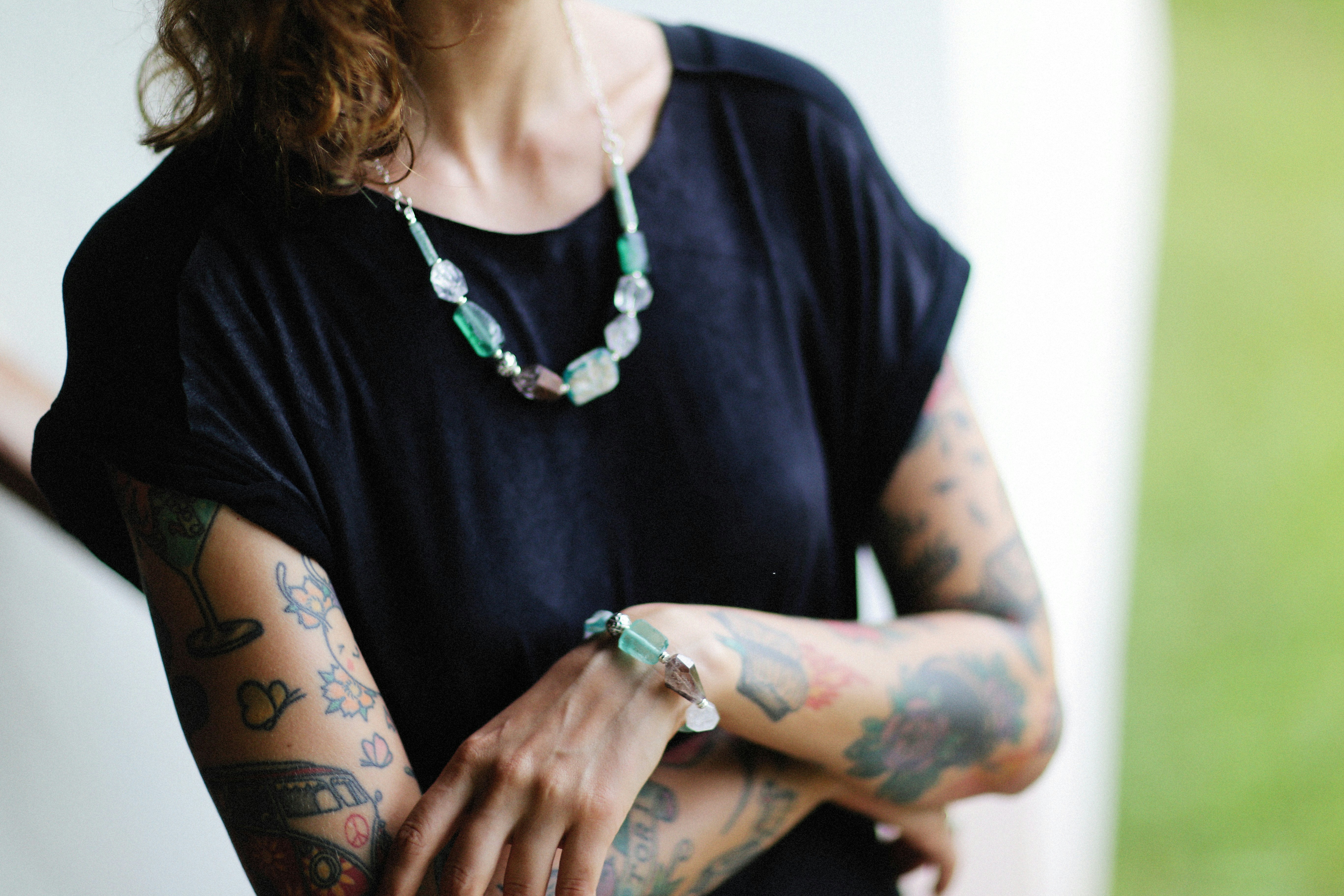 Women's necklace layered styles