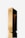 A gold rectangular perfume bottle with a reflective surface and embossed text on the front. The bottle stands upright against a white background, showcasing its sleek and luxurious design.