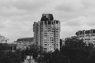 Photo of a residential building representing social housing acquisition.