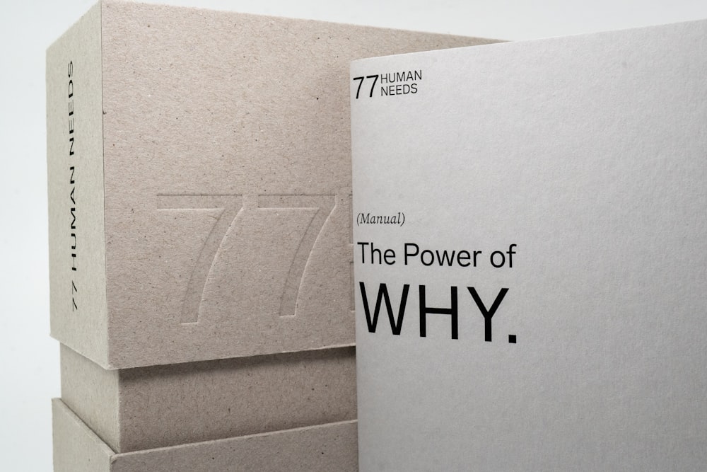 a book with the title the power of why