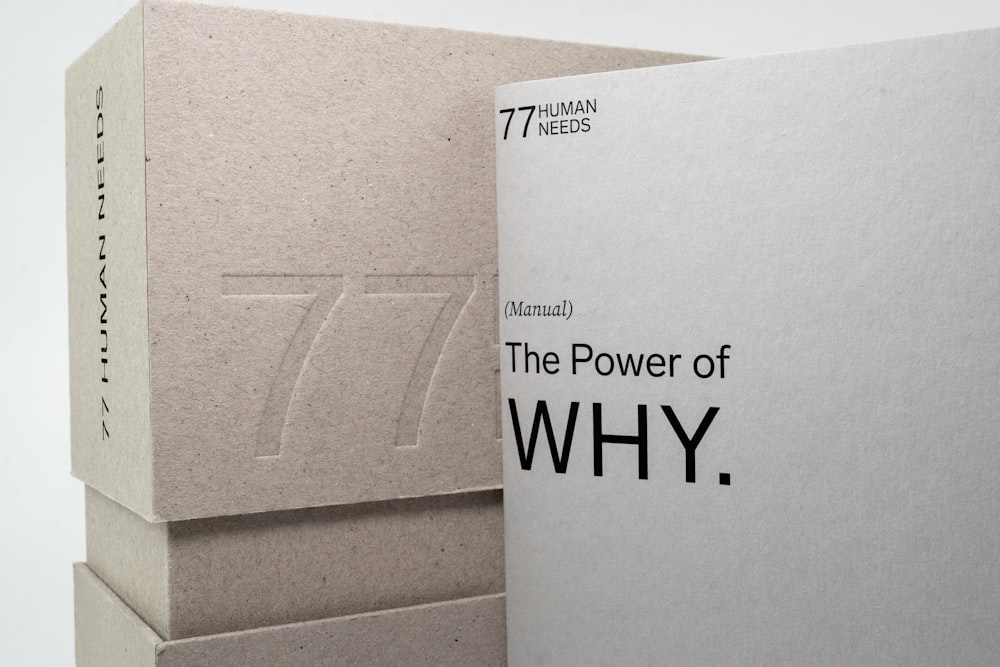 Ein Buch mit dem Titel The Power of Why