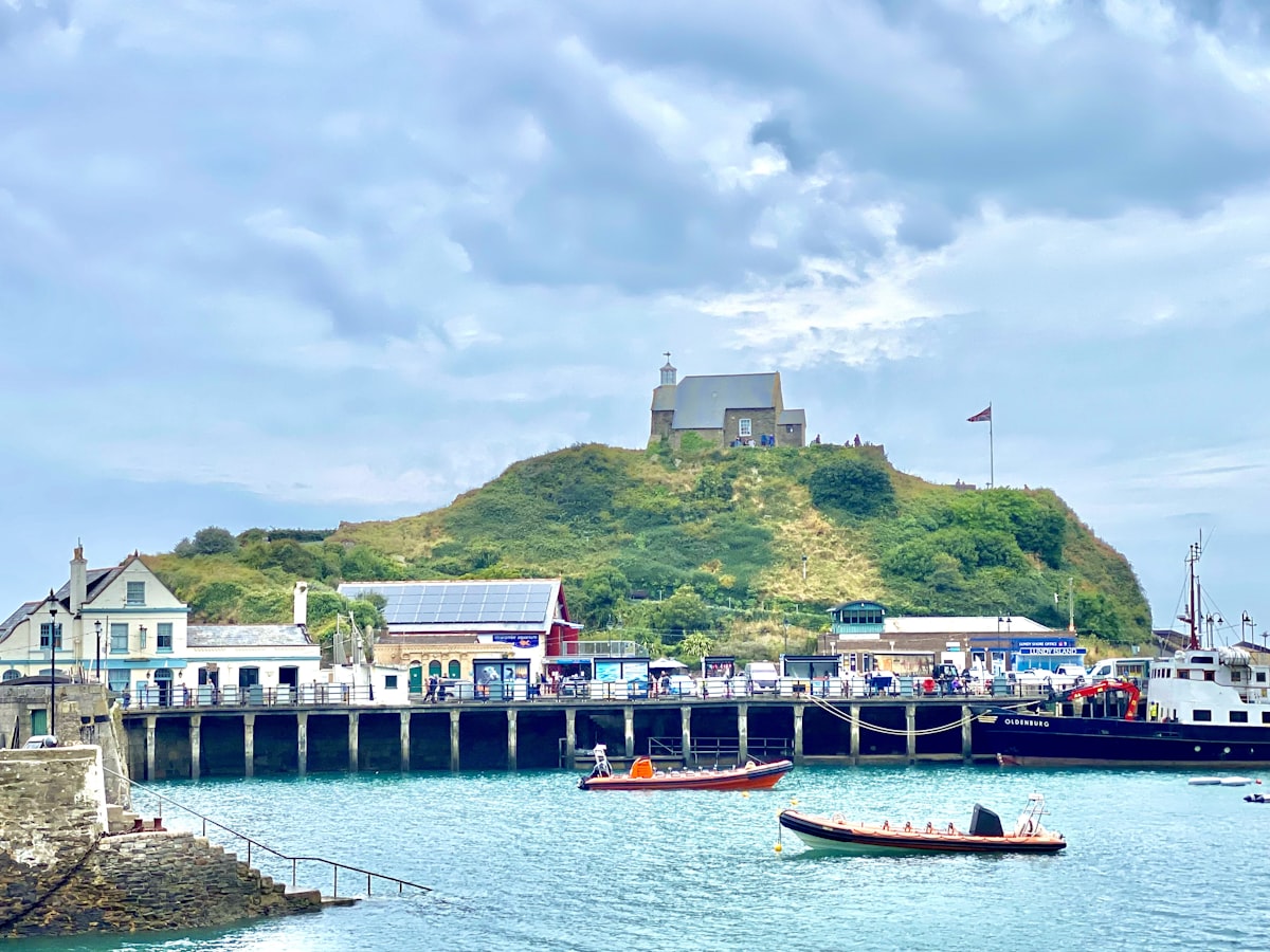 Coastal townscape at Ilfracombe in North Devon, where daylight and sunlight standards apply to new development