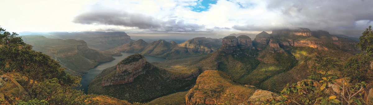 Blyde River Canyon viewpoint along the Panorama Route, Mpumalanga