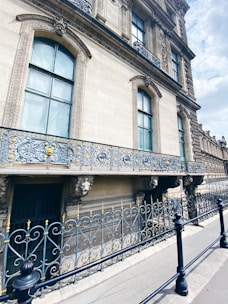 Historic registry building facade with intricate architectural details.