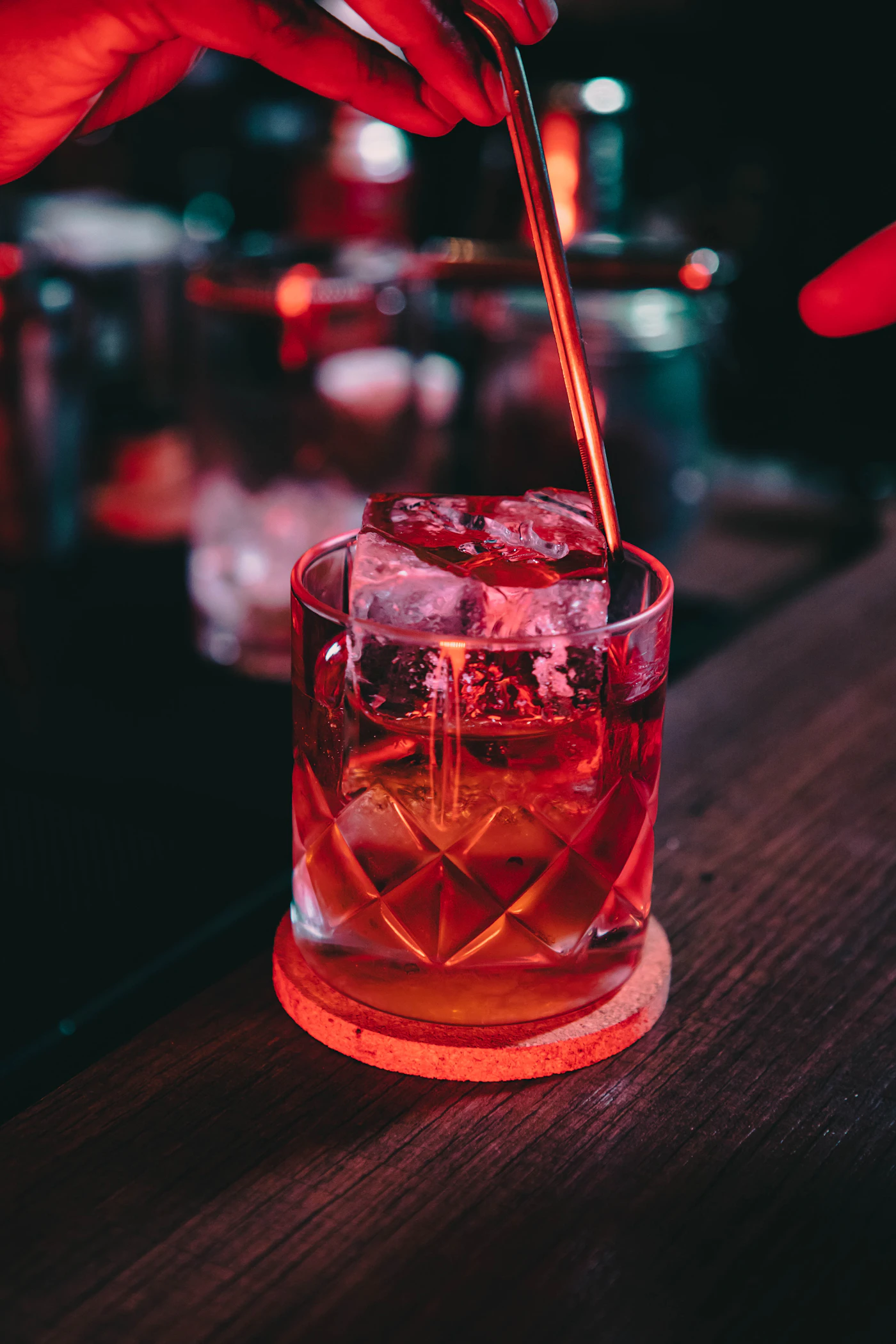 The pour