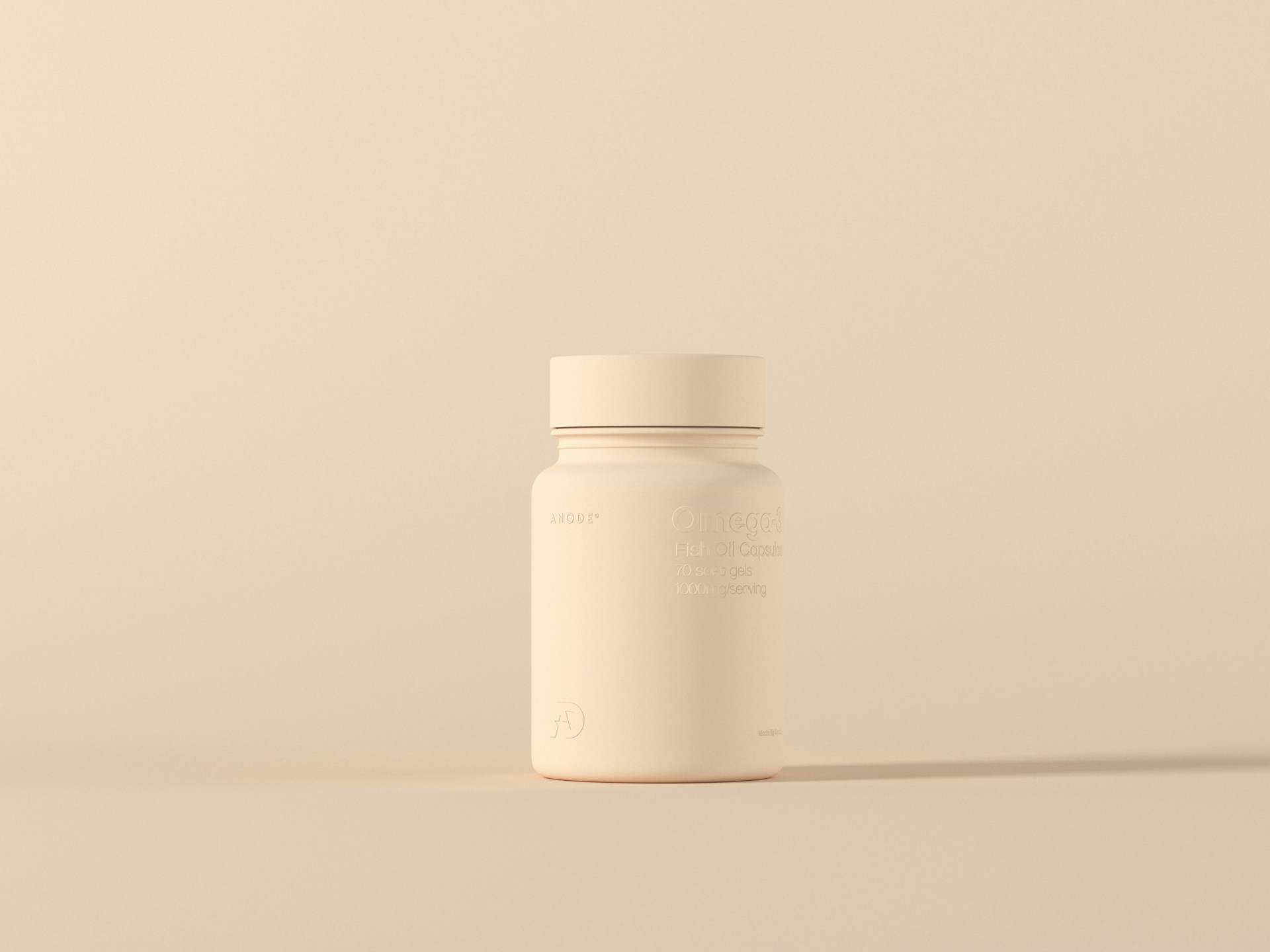 a bottle of medicine sitting on top of a table