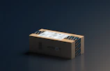 an amazon box sitting on top of a table