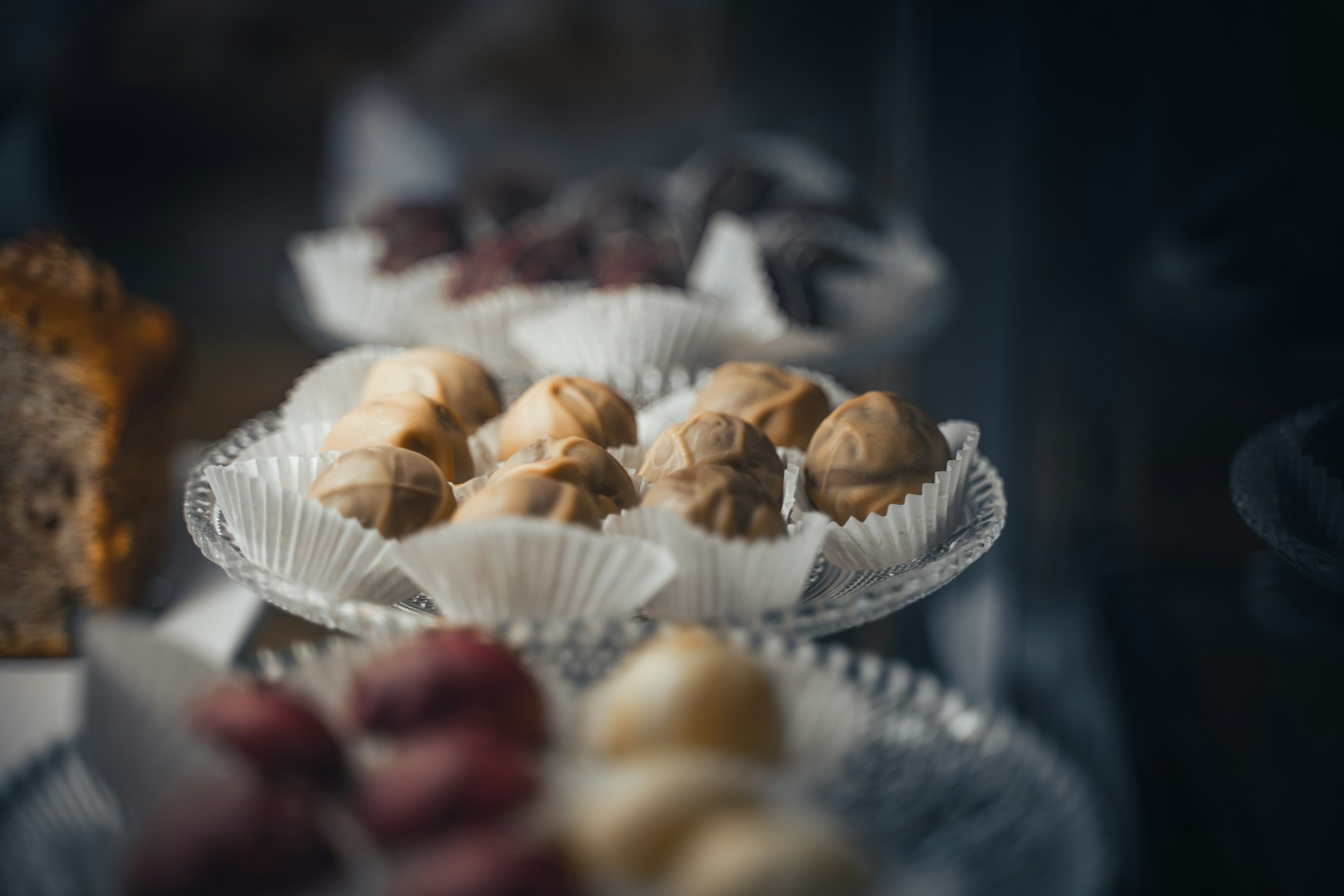 a close up of a plate of food on a table