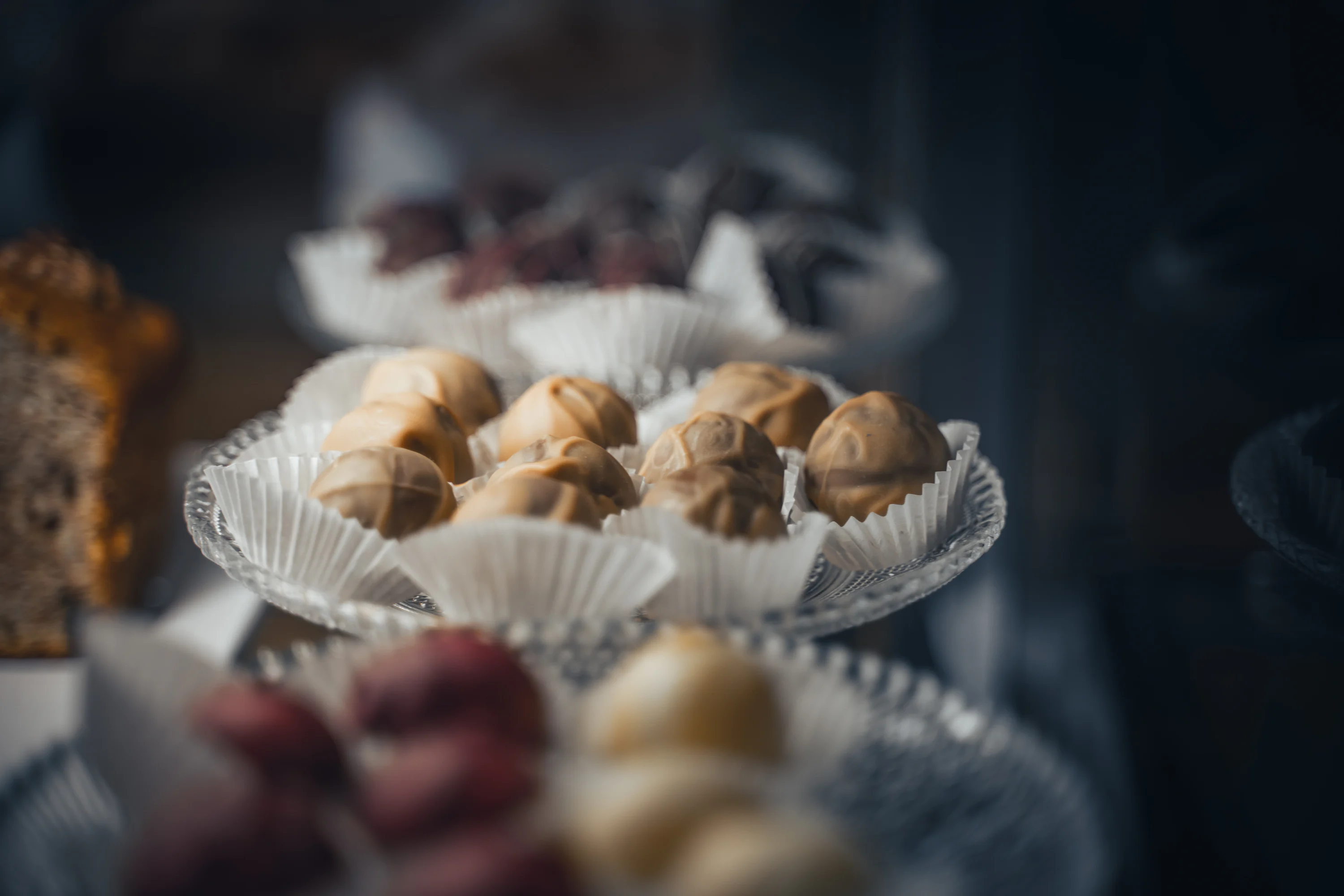 a close up of a plate of food on a table