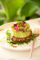 a piece of cake on a plate