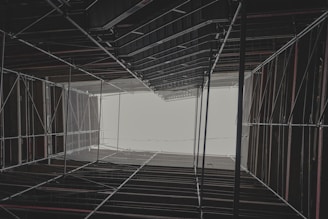 a room that has some kind of structure in it