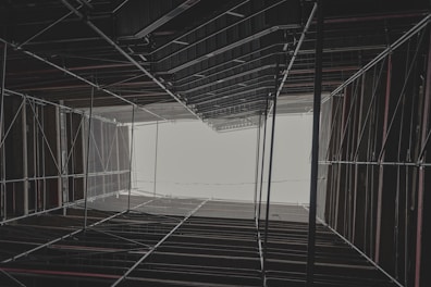 a room that has some kind of structure in it