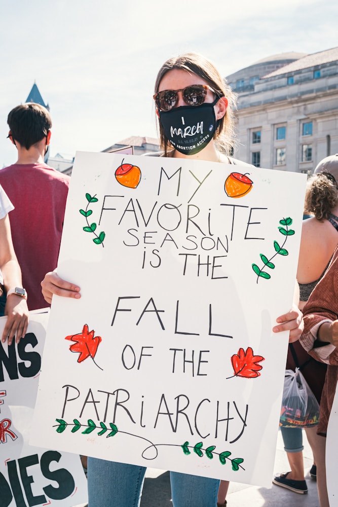 my favorite season is the fall of the patriarchy