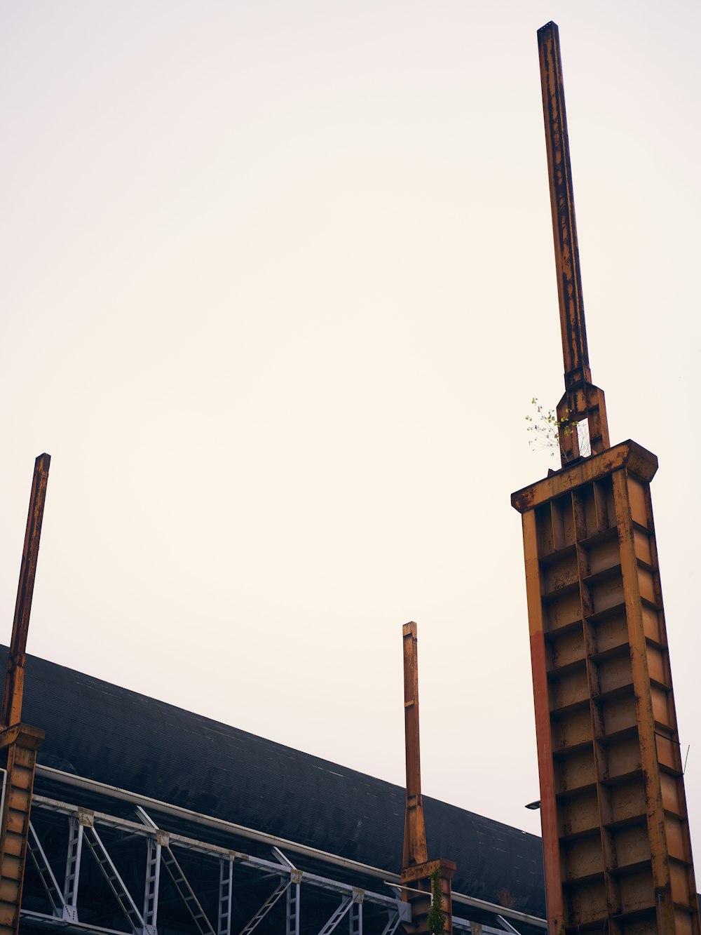 a tall tower with a clock on top of it