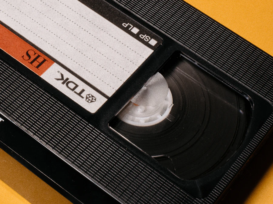 Vintage VCR media player