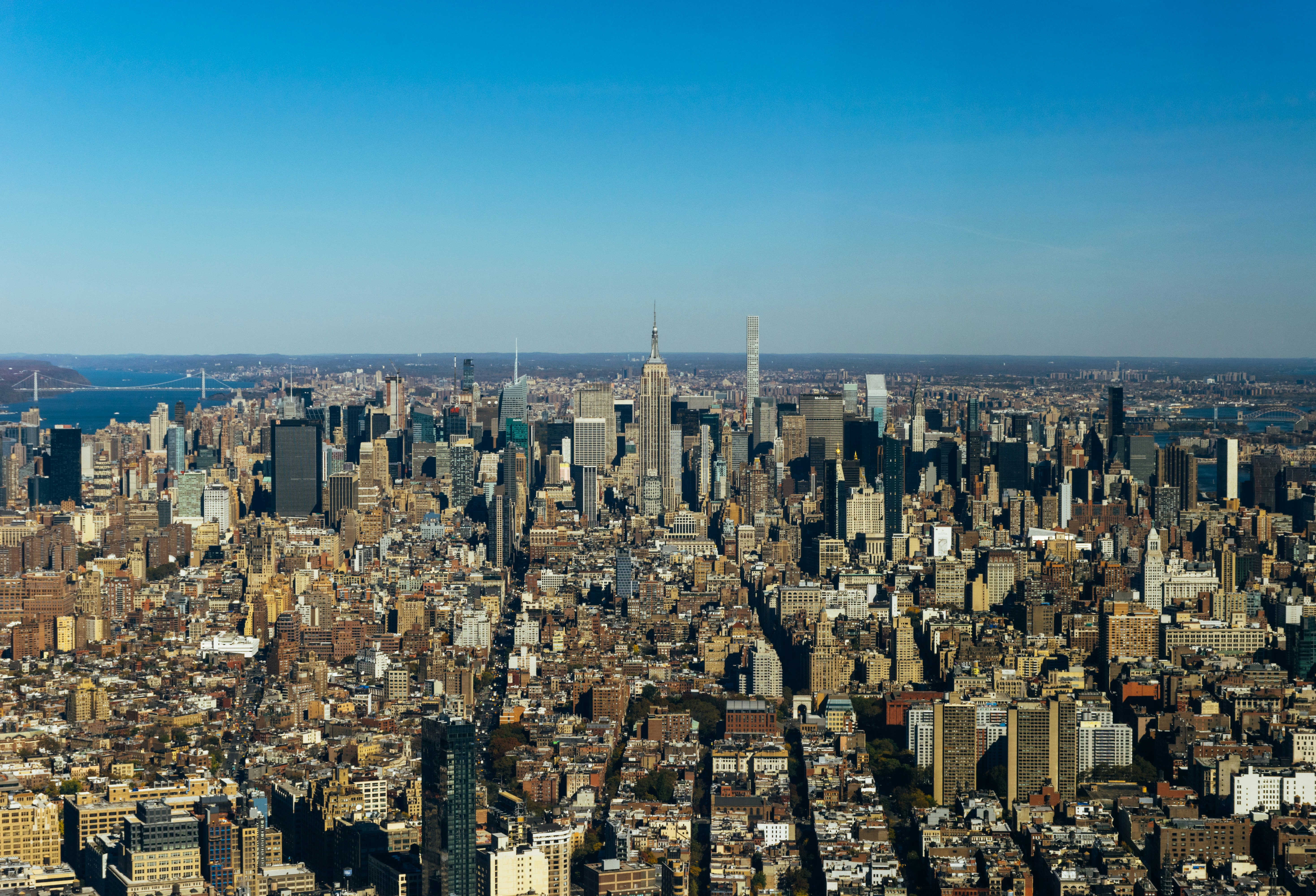 Manhattan Skyline from the One World Trade Center