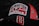 A baseball cap featuring the logo and colors of the Washington Capitals ice hockey team. The cap is predominantly black and red with the team's name and emblem embroidered on the front. The mesh back of the cap is red, and a large number 8 is stitched on the brim.