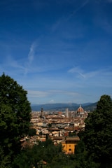 A scenic view of a famous city landmark.