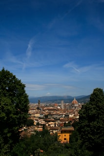 A scenic view of a famous city landmark.